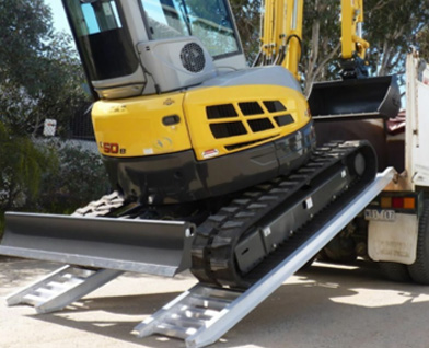 rampes de chargement pour Mini Pelle