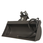 Godet de curage orientable hydraulique 80 cm Mini Pelle