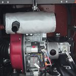 Accès moteur Mini Pelle