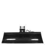 Mini Pelle Godet de curage orientable hydraulique 120 cm