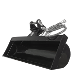 Godet de curage orientable hydraulique 120 cm Mini Pelle 3 Tonnes