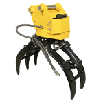 Grappin hydraulique rotatif avec double commande Mini Pelle 3,5T