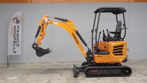 Mini Pelle 2 Tonnes PX-20 moteur Kubota