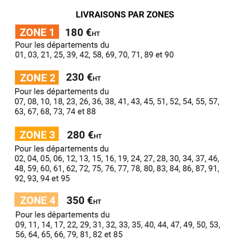 carte france departements avec zones